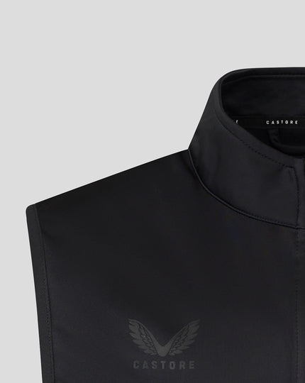 McLaren Unisex Black On Black Softshell Gilet