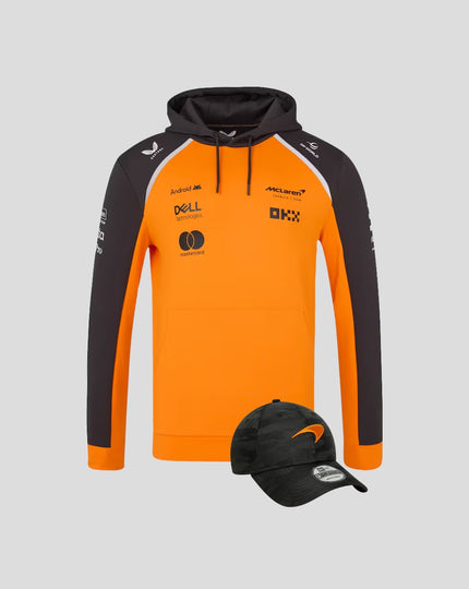 McLaren Formula 1 Team Hoodie + FREE New Era Cap