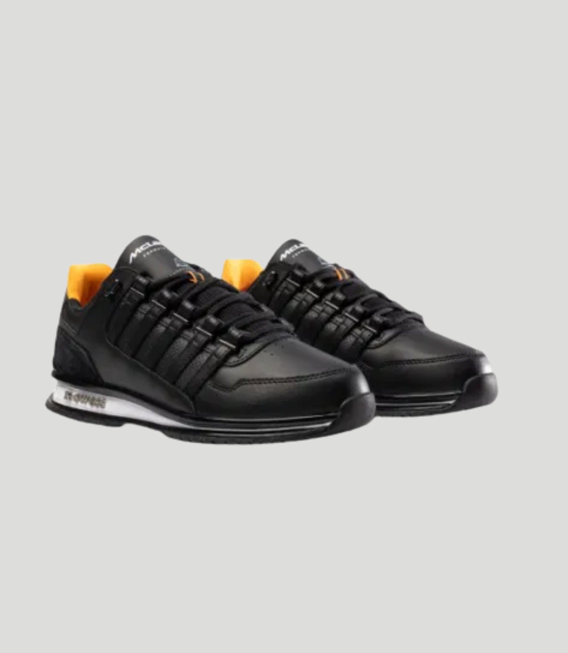 K-Swiss x McLaren Mens Rinzler GT Trainers - Black/Papaya