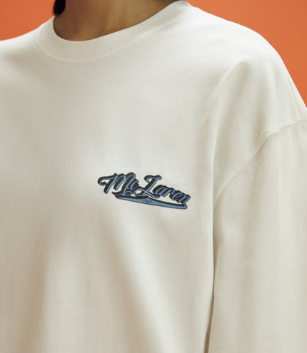 Unisex Reiss Beaton Long Sleeve Crew Graphic Tour Print T-Shirt