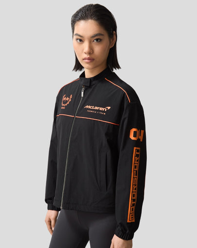 Reiss x McLaren Formula 1 Team Womens Technical Logo Jacket - Black