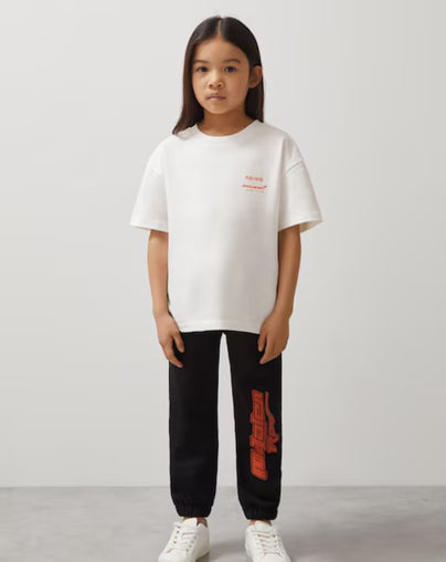 Reiss Junior Short Sleeve Nakata Racing T-Shirt - White