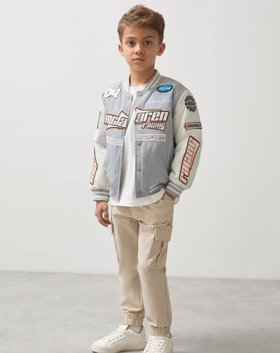 Reiss Junior Bomber Jacket - Blue
