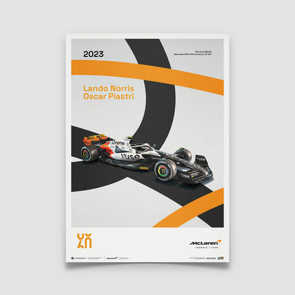 McLaren Racing - MCL60 - 60th Anniversary - 2023 - Large