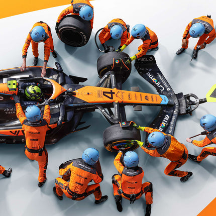 McLaren Formula 1 Team - 1.80 - World Record Fastest Pit Stop - 2023 | Medium