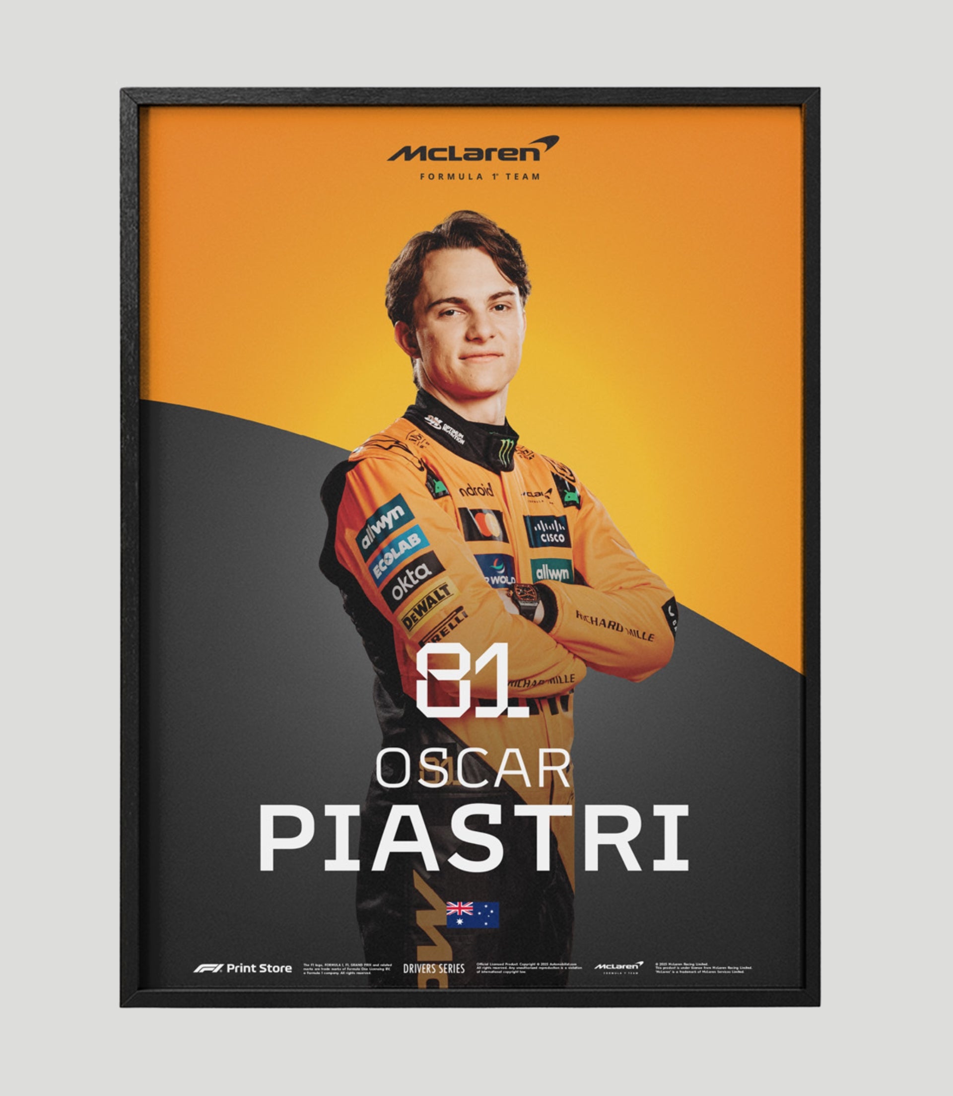 McLaren Formula 1 Team - Oscar Piastri - Driver Series