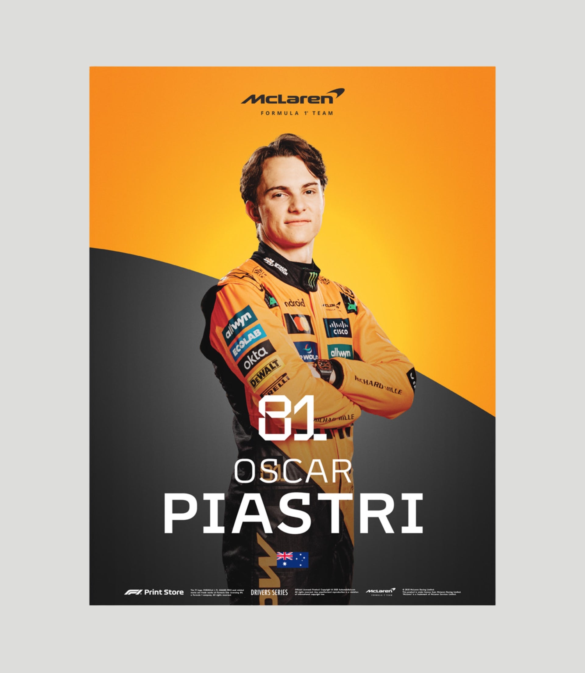 McLaren Formula 1 Team - Oscar Piastri - Driver Series