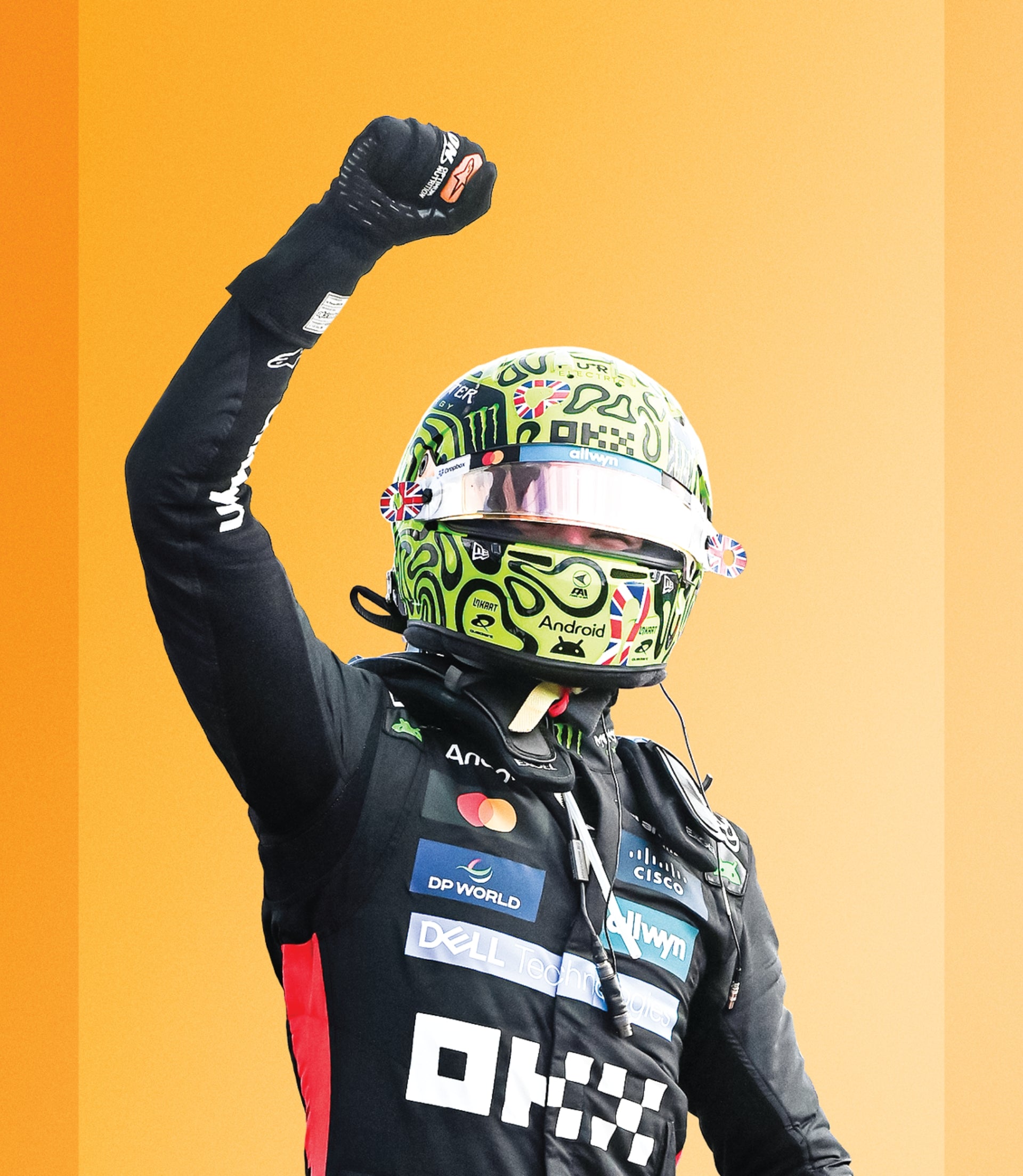 Lando Norris | Home Grand Prix Win | Silverstone 2025 | Official Poster