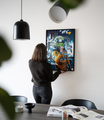 Lando Norris – 2025 World Drivers’ Championship Win – Official Poster