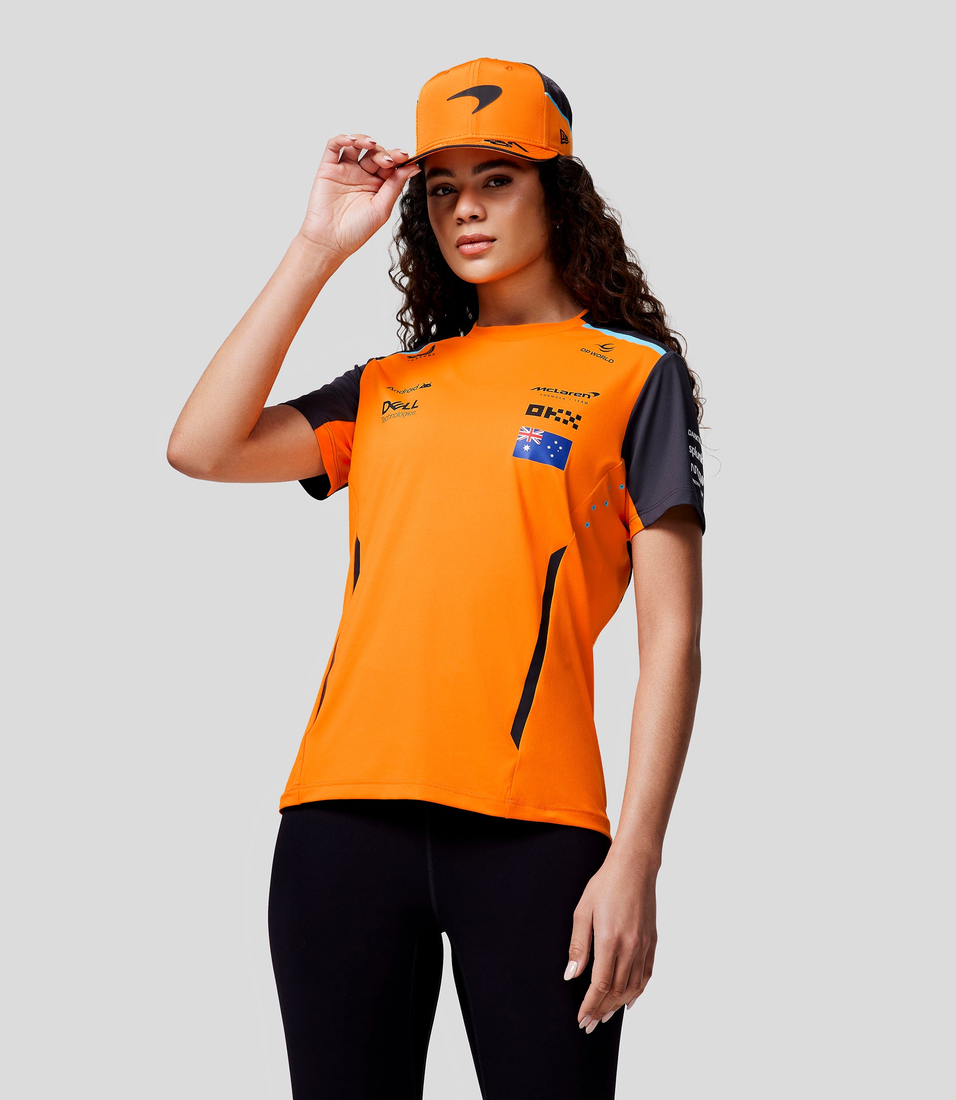 Womens Official Teamwear Set Up T-Shirt Oscar Piastri Formula 1