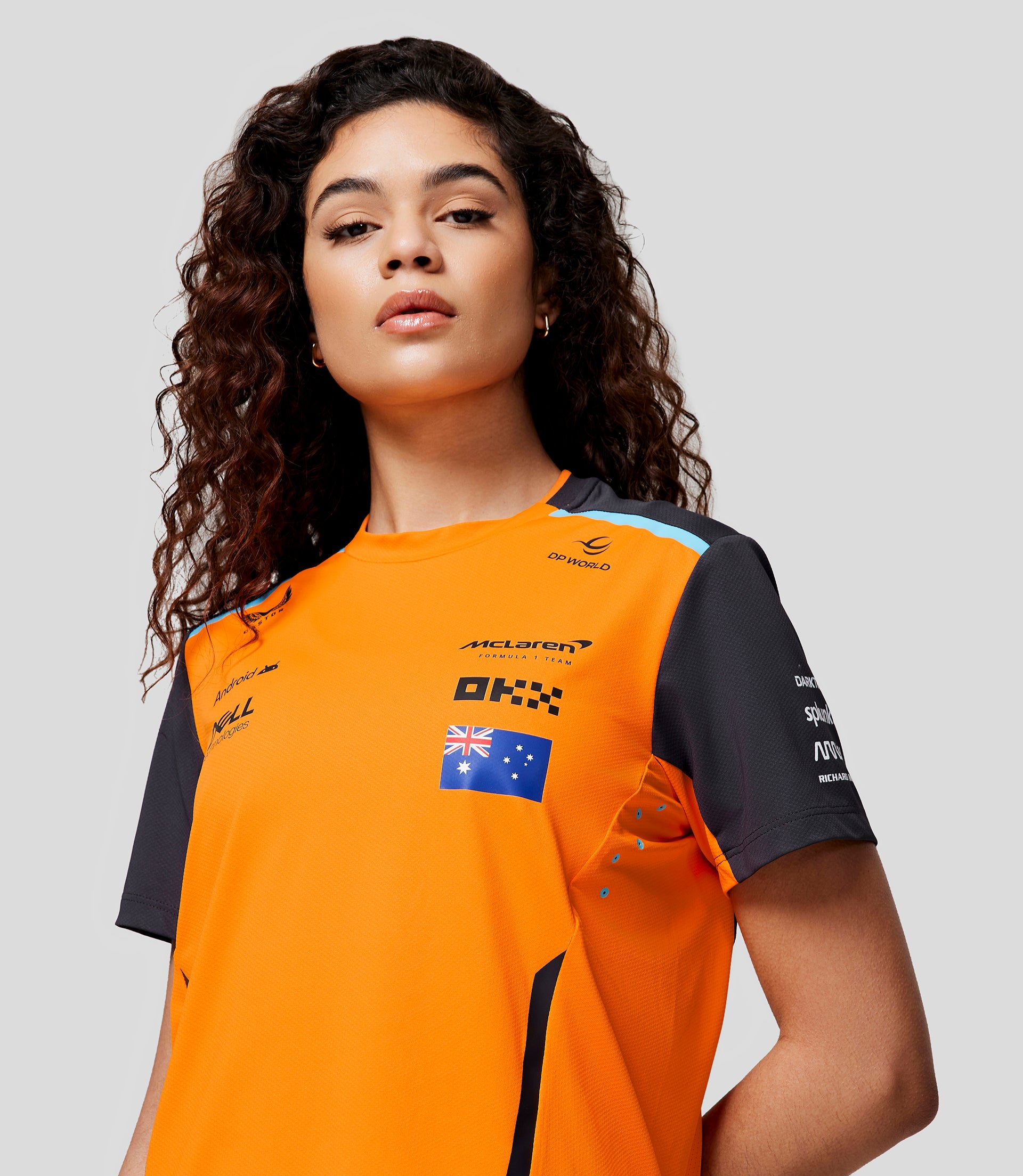 Womens Official Teamwear Set Up T-Shirt Oscar Piastri Formula 1