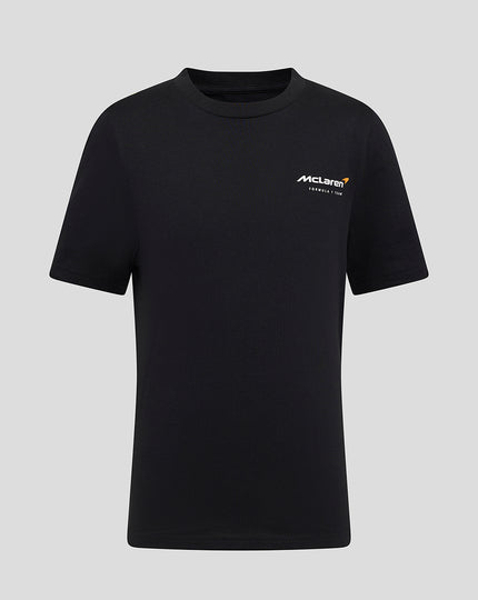 Junior Core Driver Oscar Piastri T-Shirt - Caviar Black