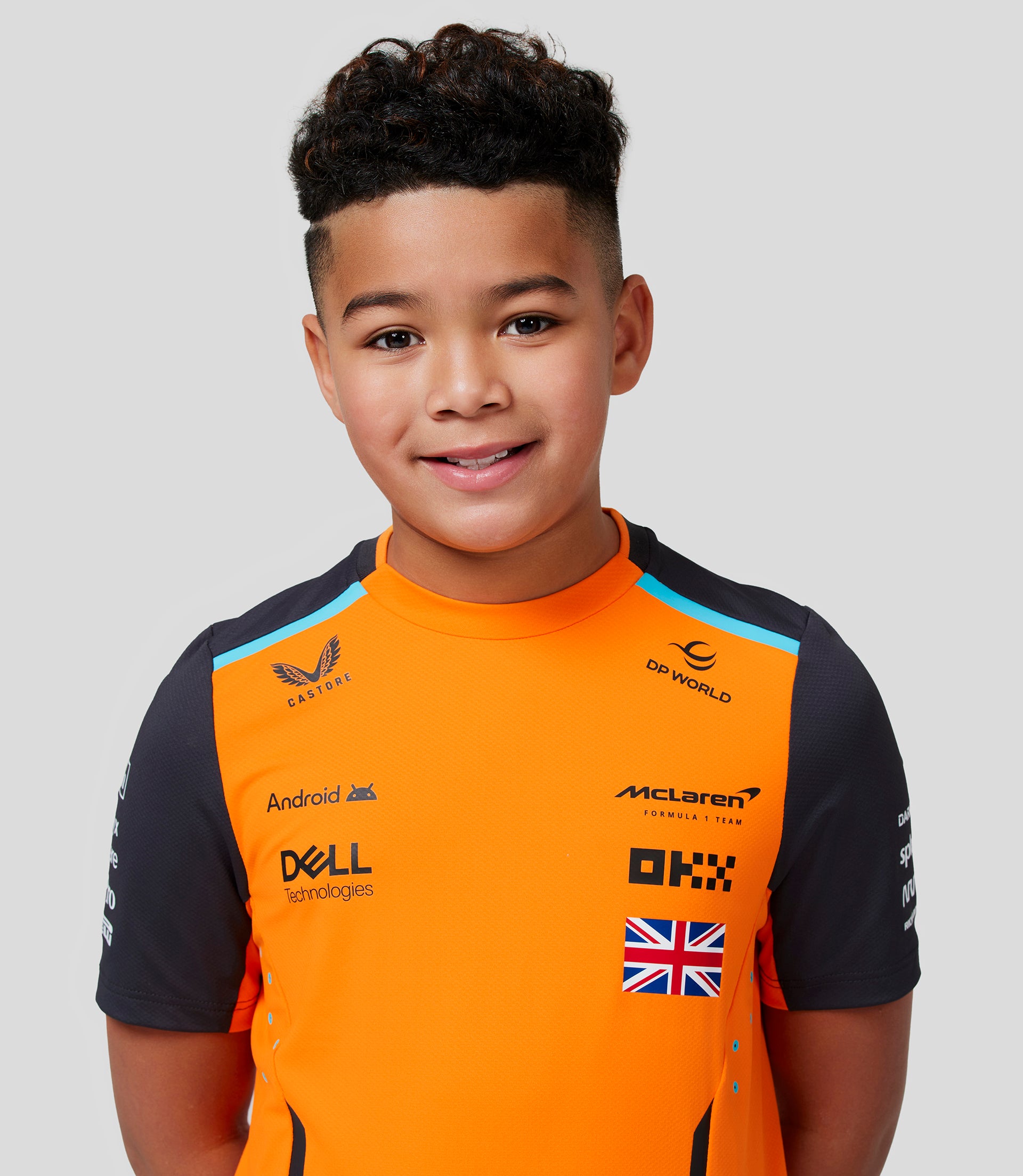 Junior Official Teamwear Set Up T-Shirt Lando Norris Formula 1