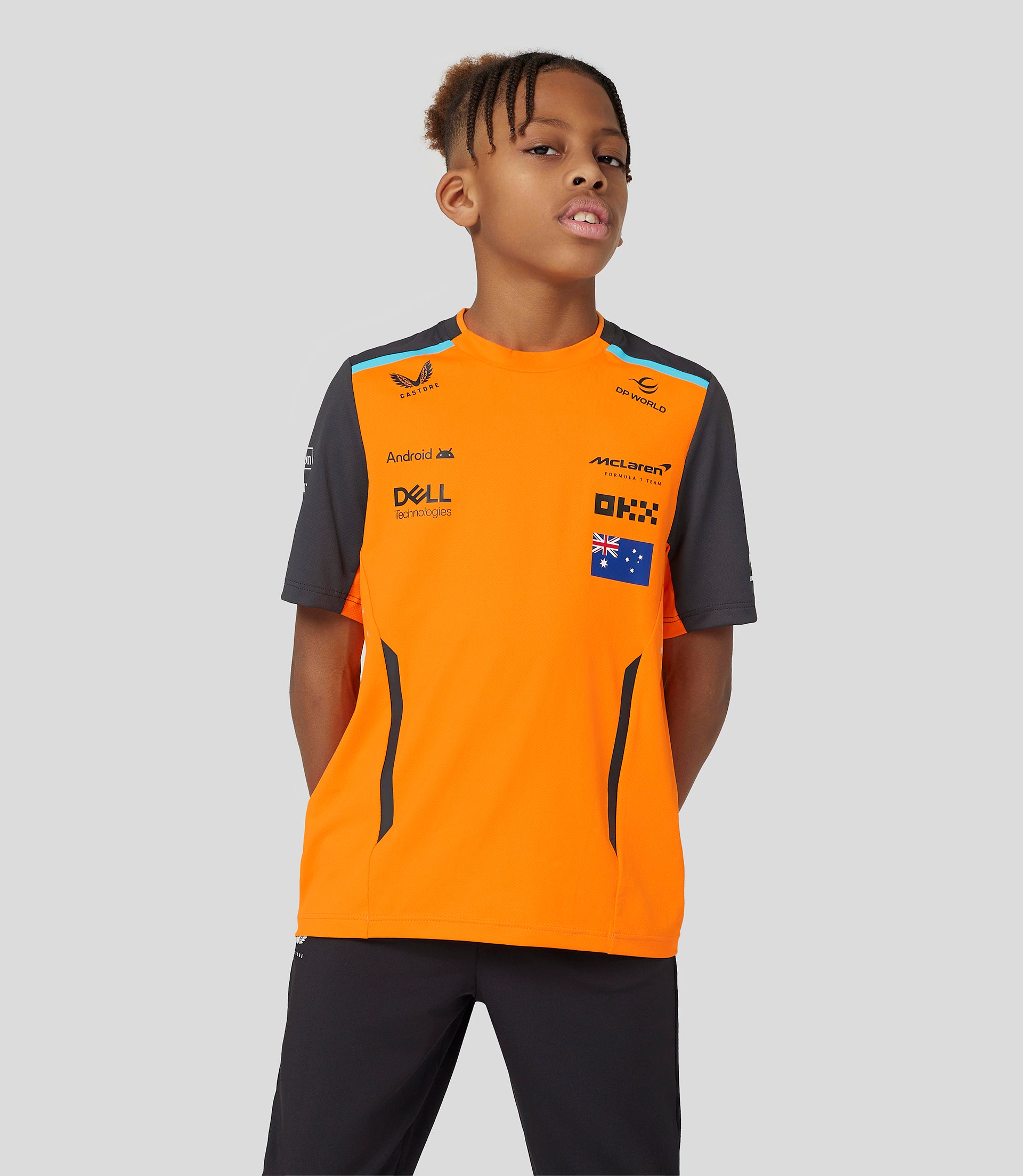 Junior Official Teamwear Set Up T-Shirt Oscar Piastri Formula 1