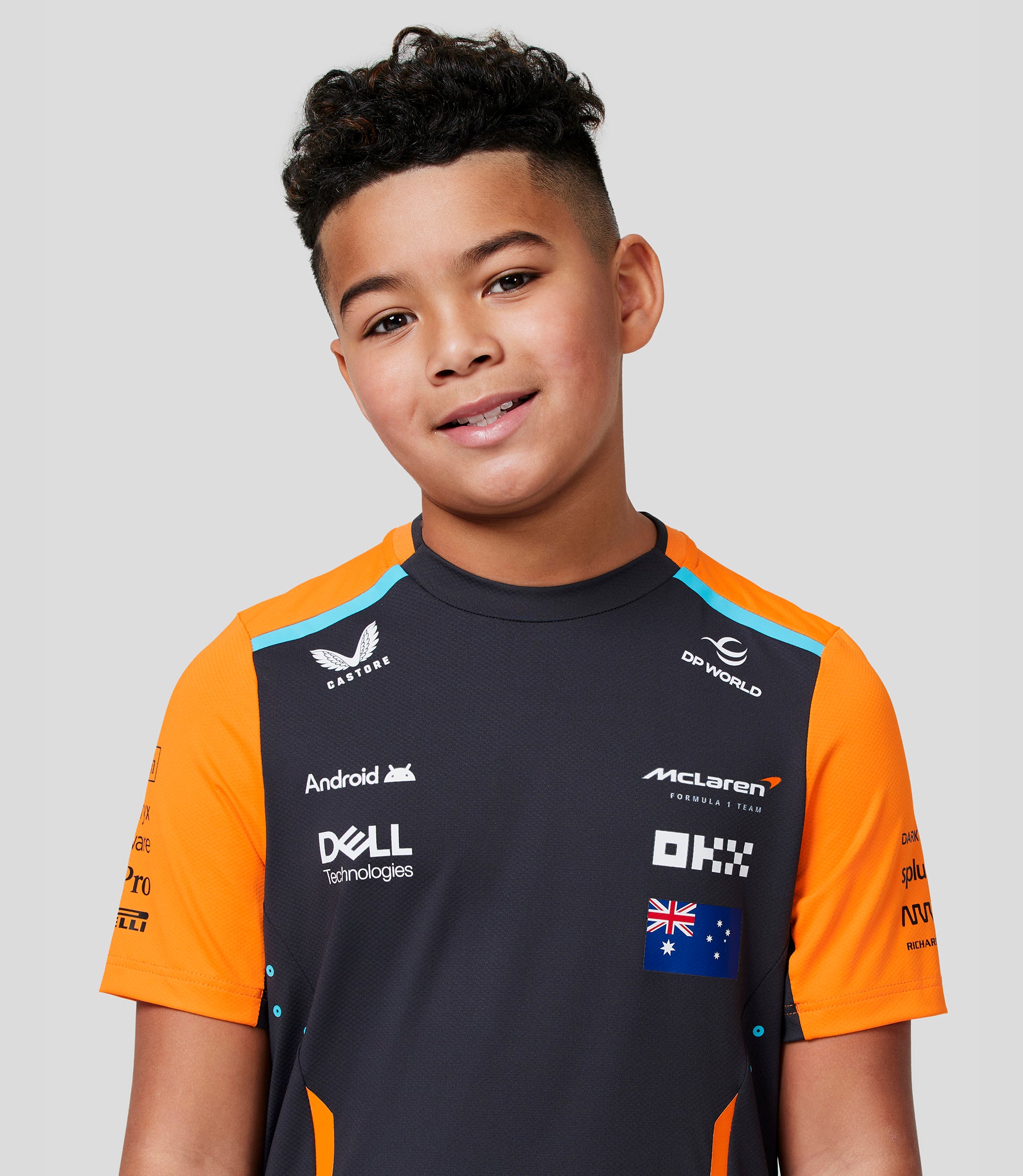 Junior Official Teamwear Set Up T-Shirt Oscar Piastri Formula 1