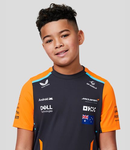 Junior Official Teamwear Set Up T-Shirt Oscar Piastri Formula 1