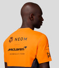 Mens Official Teamwear Set Up T-Shirt Neom McLaren Formula E