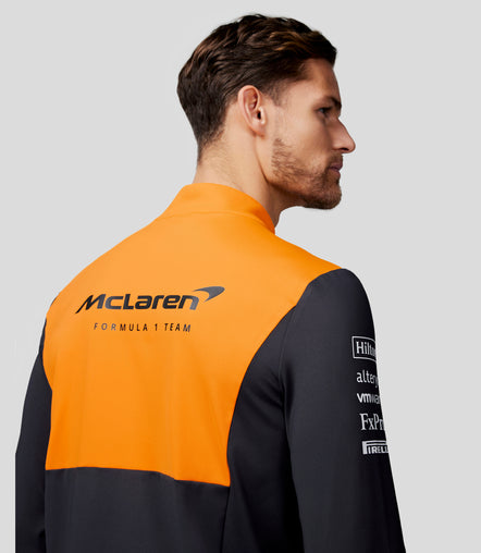 Mens Official Teamwear Quarter Zip Top Formula 1