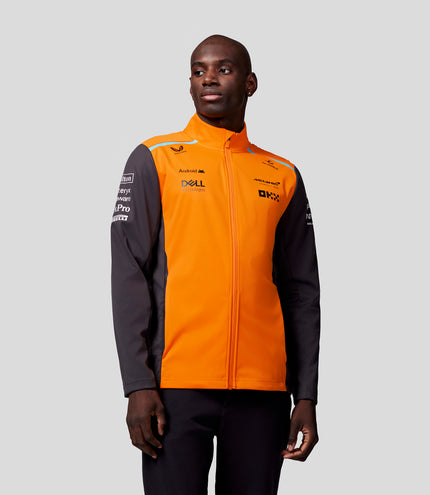 Mens Official Teamwear Soft Shell Jacket Formula 1
