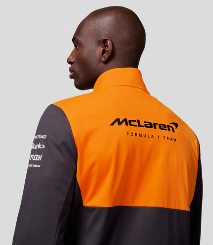Mens Official Teamwear Soft Shell Jacket Formula 1
