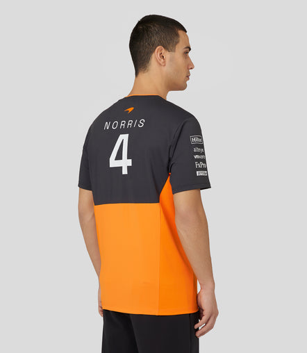 Mens Official Teamwear Set Up T-Shirt Lando Norris Formula 1