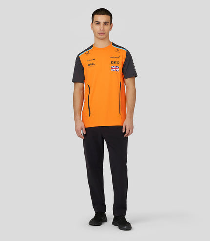 Mens Official Teamwear Set Up T-Shirt Lando Norris Formula 1