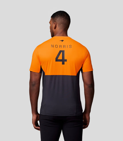 Mens Official Teamwear Set Up T-Shirt Lando Norris Formula 1