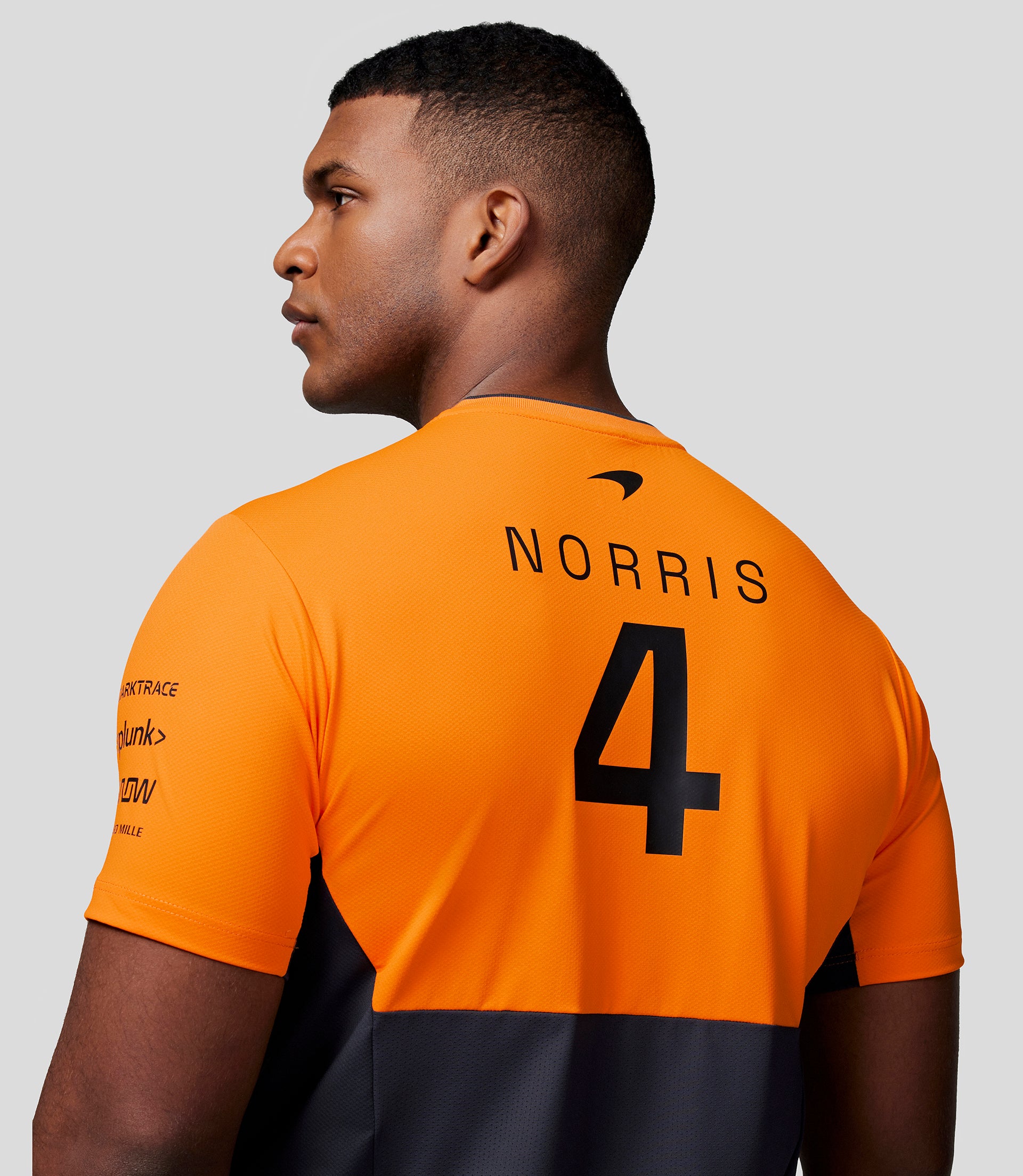 Mens Official Teamwear Set Up T-Shirt Lando Norris Formula 1