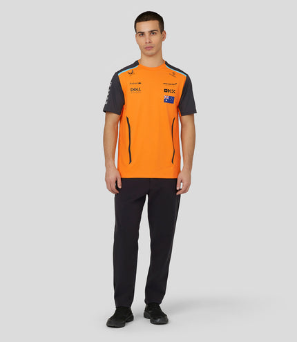 Mens Official Teamwear Set Up T-Shirt Oscar Piastri Formula 1