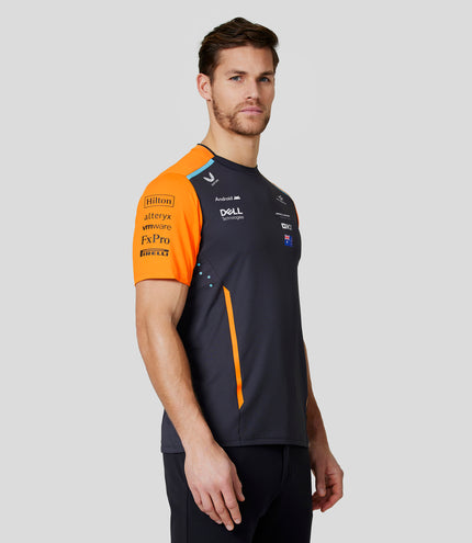 Mens Official Teamwear Set Up T-Shirt Oscar Piastri Formula 1