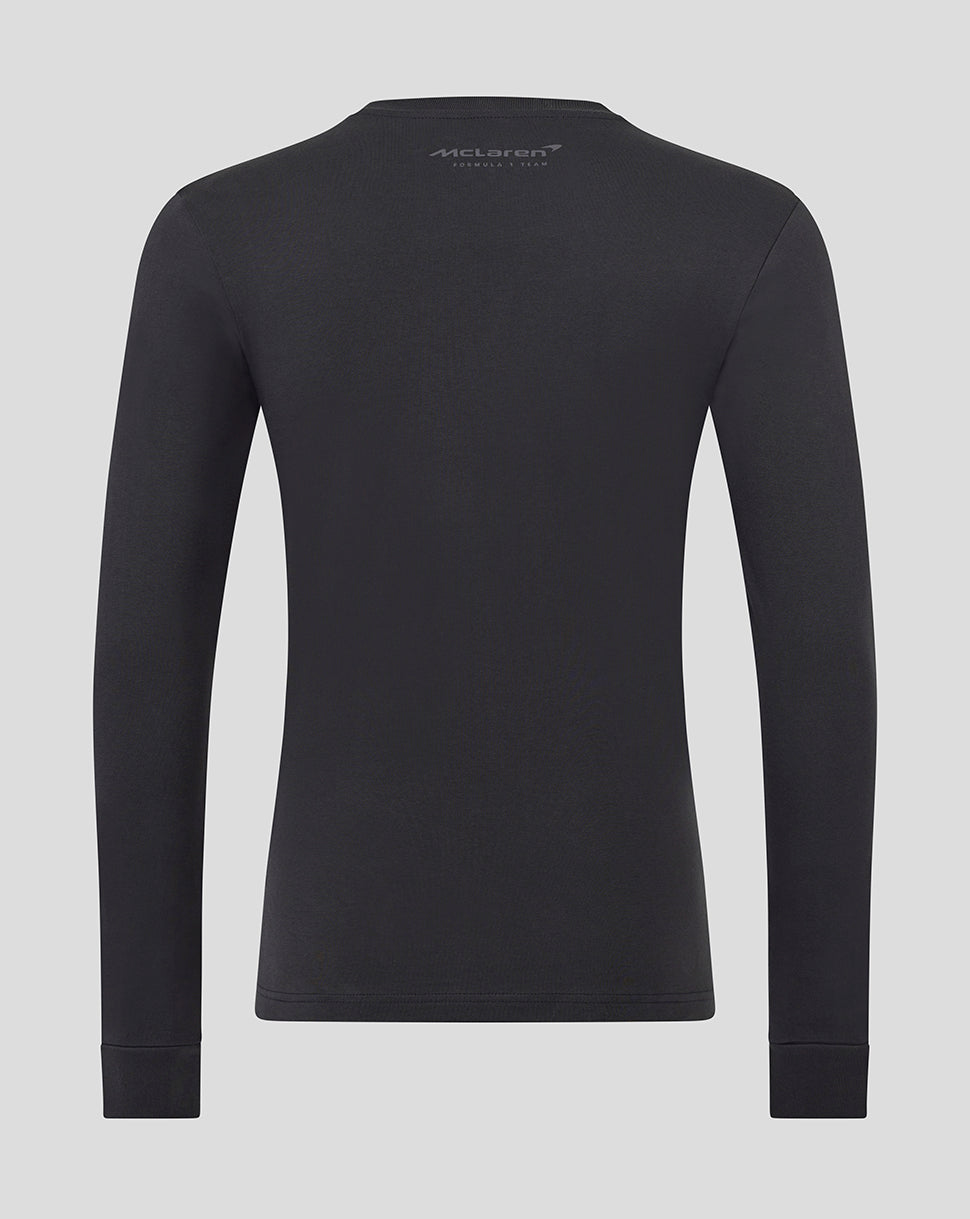 McLaren Unisex Night Race Long Sleeve Graphic T-Shirt - Phantom