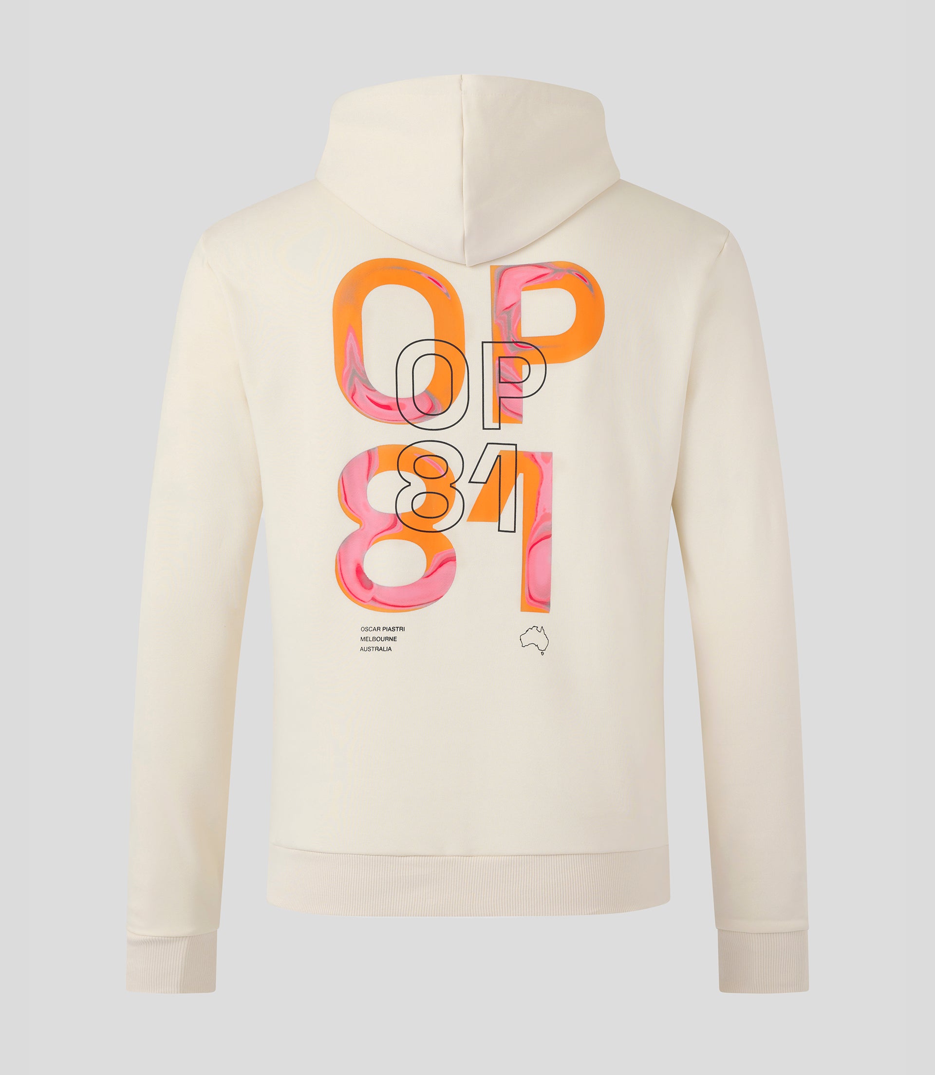 Unisex Core Driver Hoodie Oscar Piastri - Egret