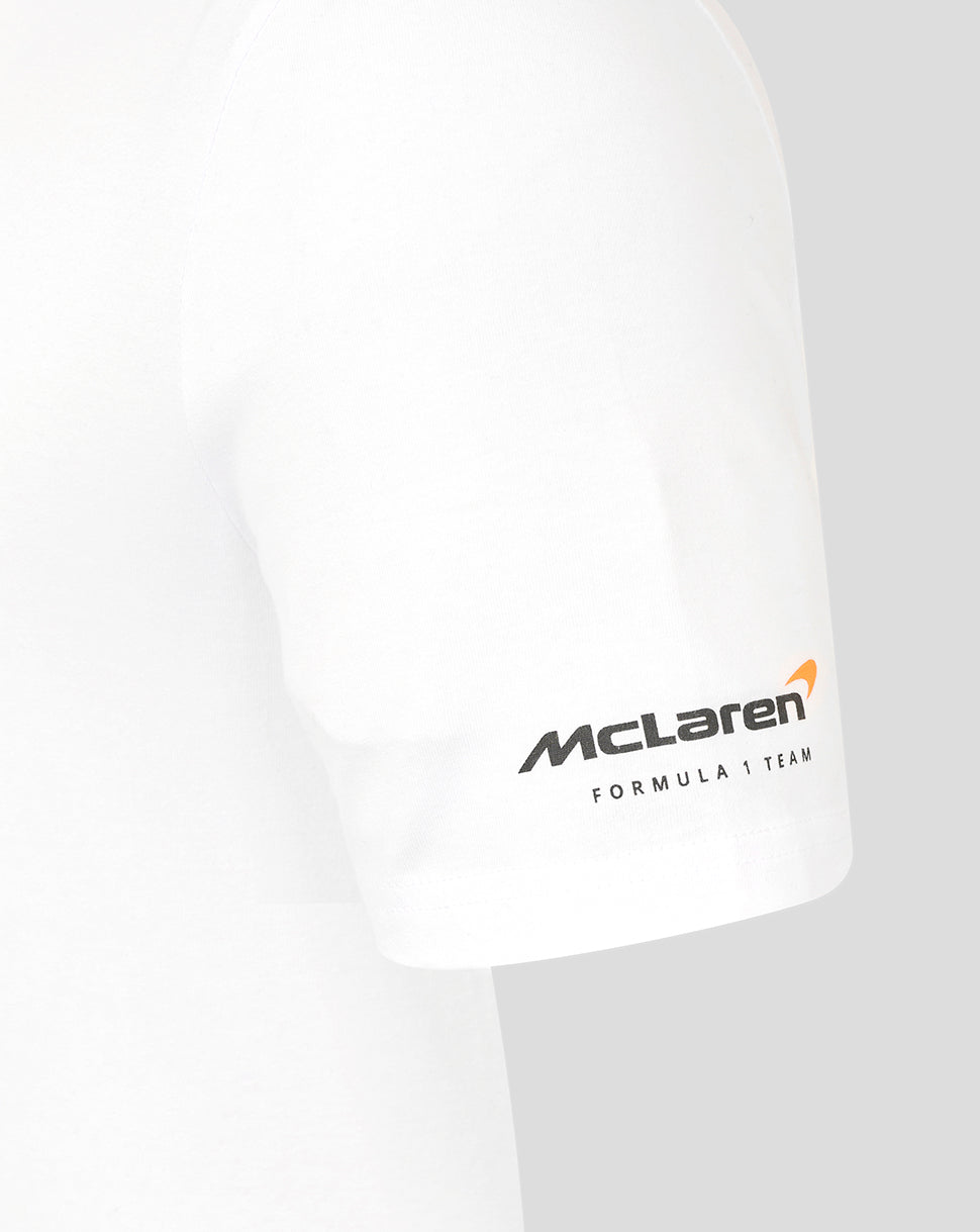 Unisex I Heart McLaren Silverstone T-Shirt - White