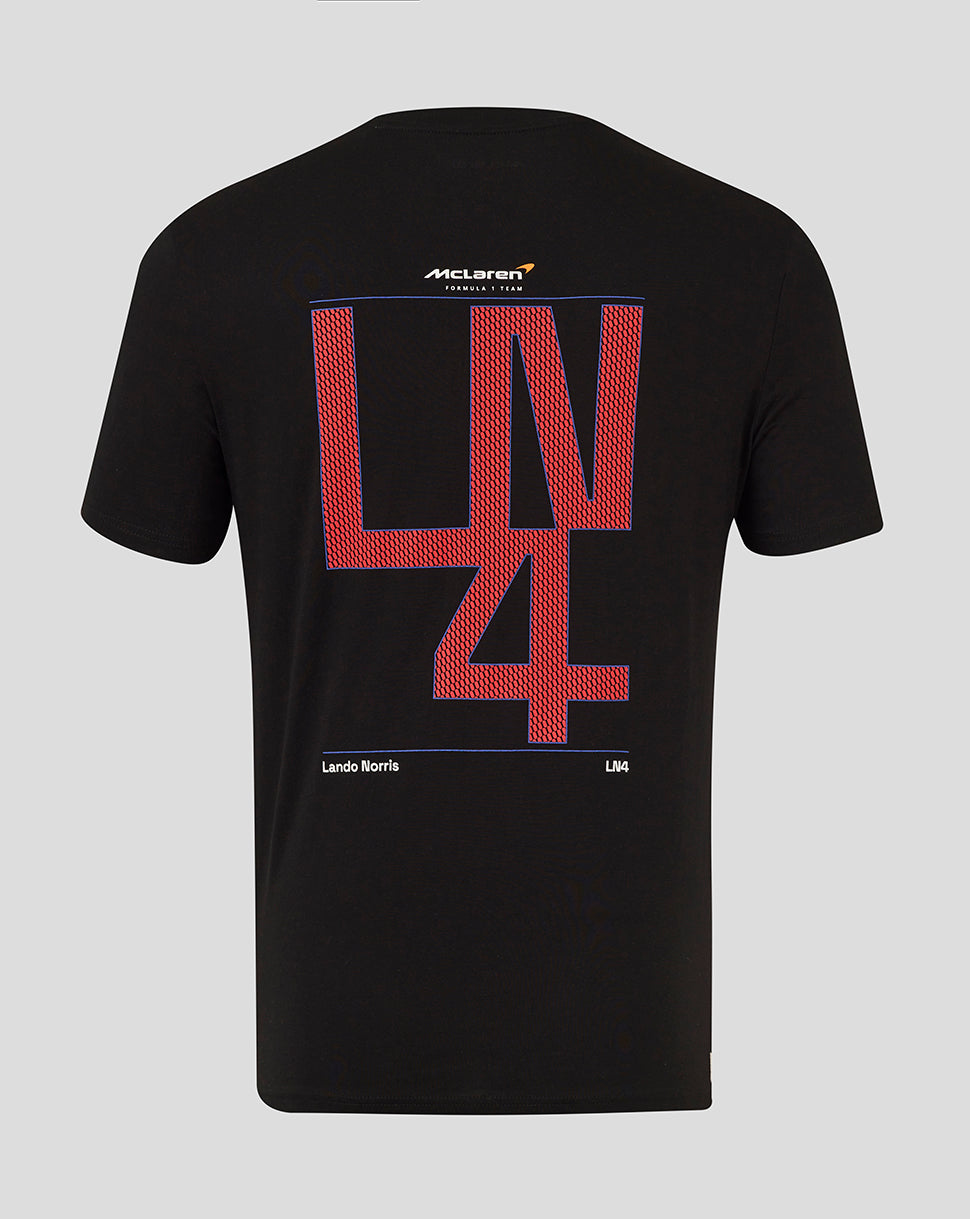 Unisex Lando Norris Silverstone T-Shirt - Black