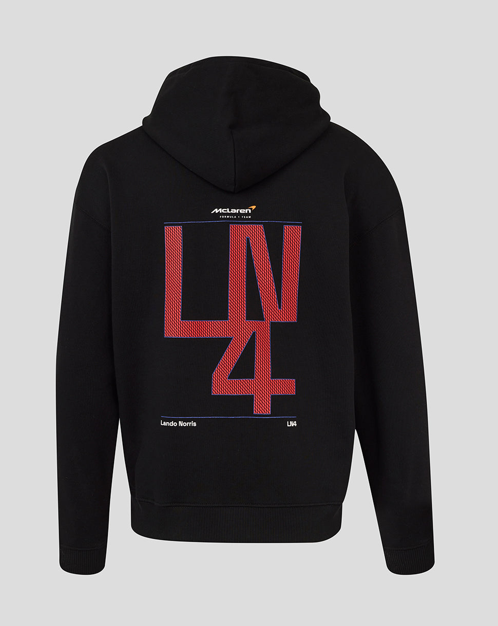 Unisex Lando Norris Silverstone Hoodie - Black