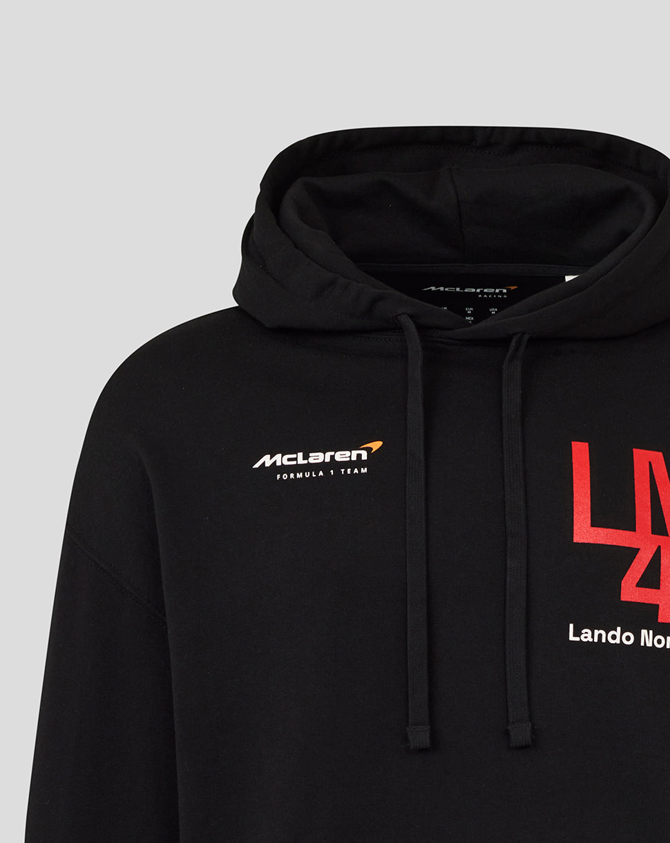 Unisex Lando Norris Silverstone Hoodie - Black