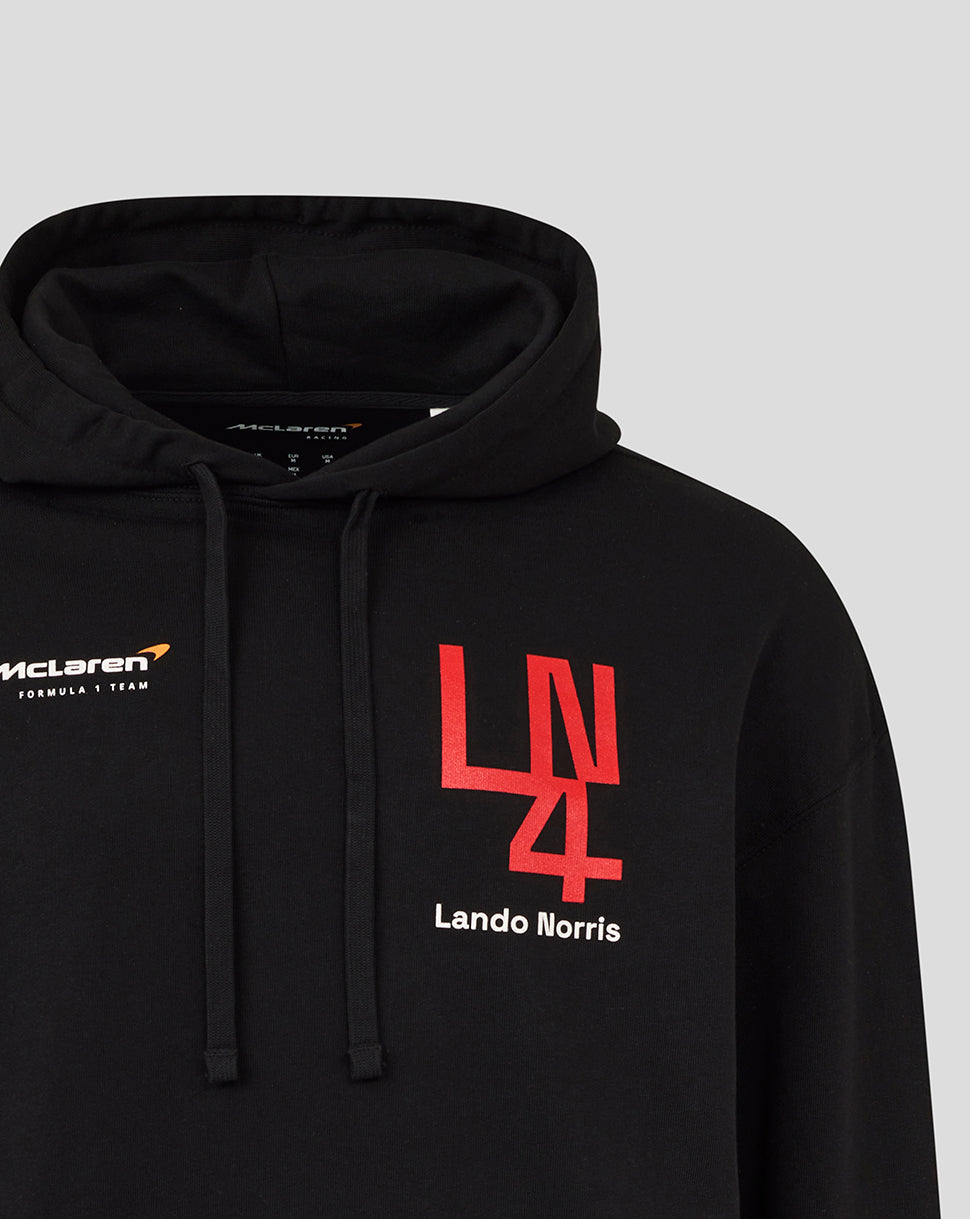Unisex Lando Norris Silverstone Hoodie - Black