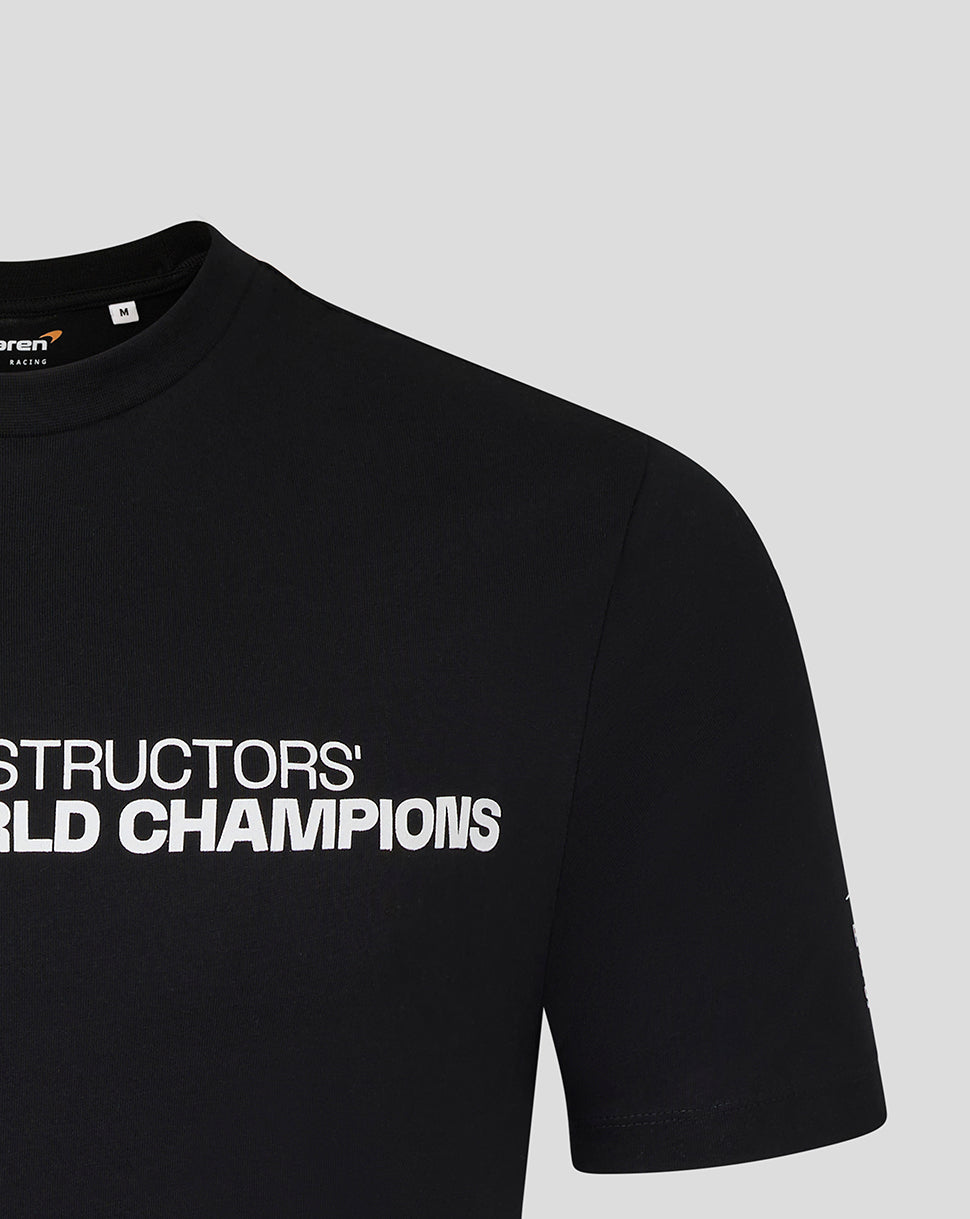 McLaren Formula 1 Team 2025 Constructors' Champions Unisex T-Shirt - Black