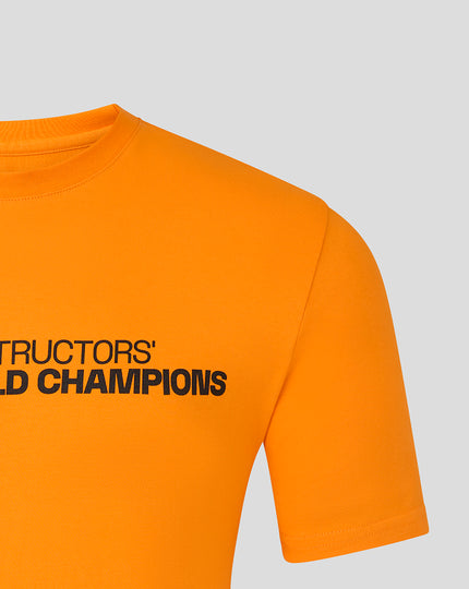 McLaren Formula 1 Team 2025 Constructors' Champions Unisex T-Shirt - Papaya