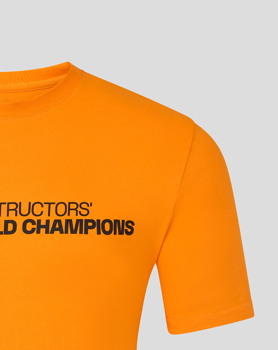 McLaren Formula 1 Team 2025 Constructors' Champions Unisex T-Shirt - Papaya