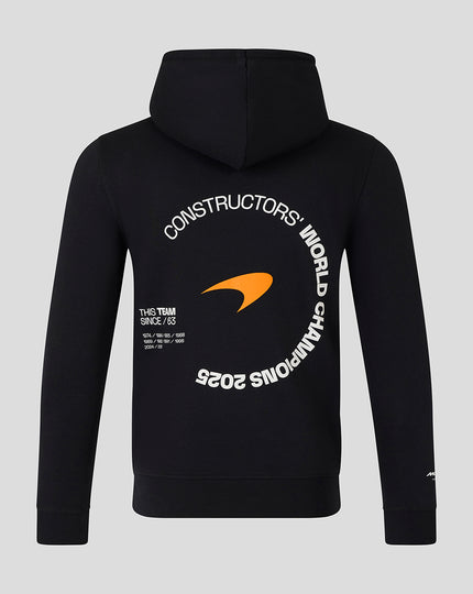 McLaren Formula 1 Team 2025 Constructors' Champions Unisex Hoodie - Black