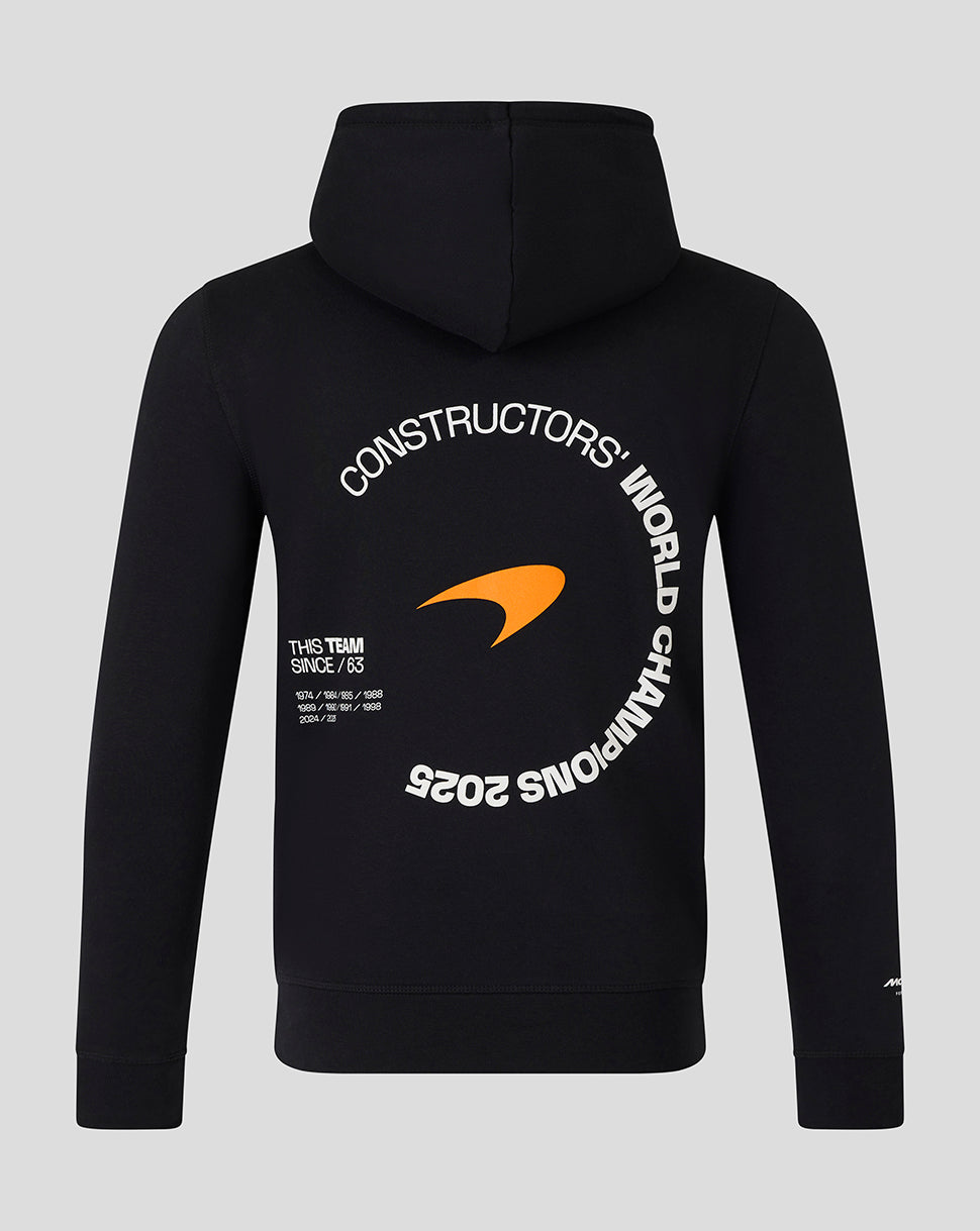 McLaren Formula 1 Team 2025 Constructors' Champions Unisex Hoodie - Black