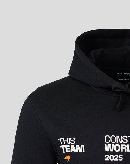 McLaren Formula 1 Team 2025 Constructors' Champions Unisex Hoodie - Black