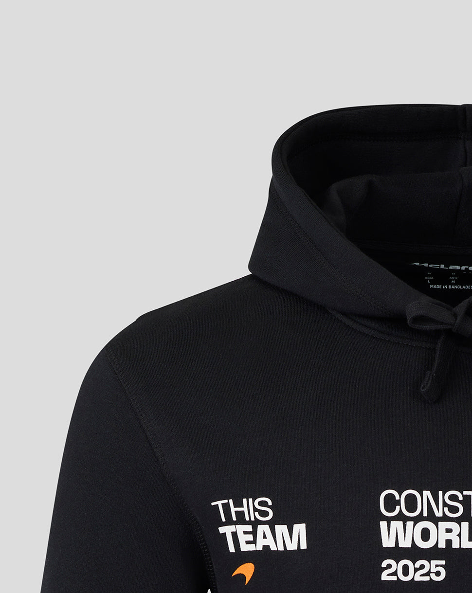 McLaren Formula 1 Team 2025 Constructors' Champions Unisex Hoodie - Black