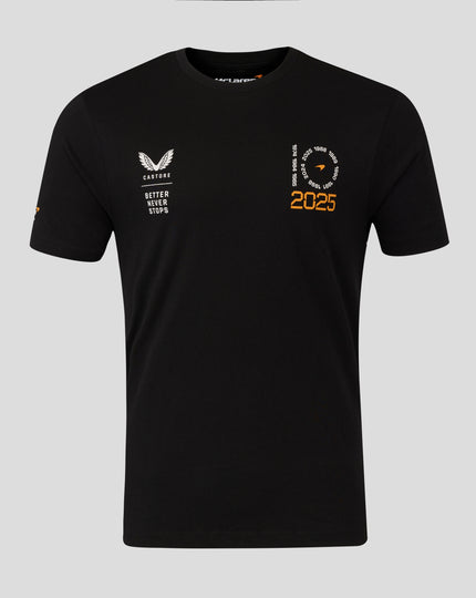 McLaren Formula 1 Team 2025 Constructors' 10 Times T-Shirt – Black
