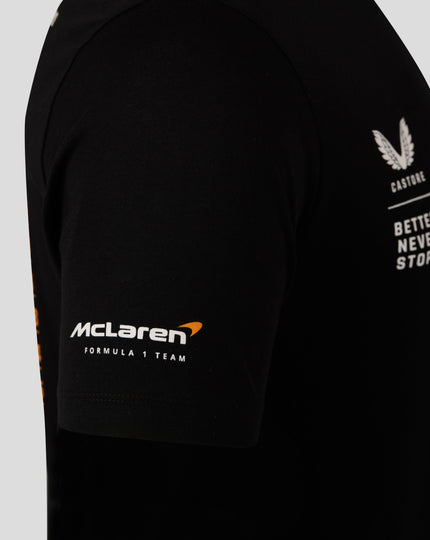McLaren Formula 1 Team 2025 Constructors' 10 Times T-Shirt – Black