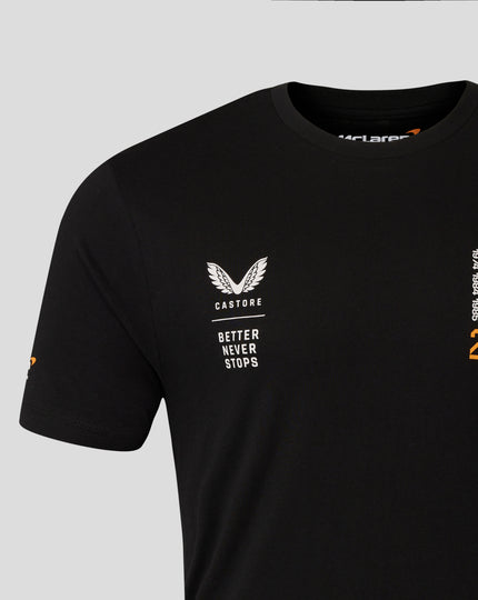 McLaren Formula 1 Team 2025 Constructors' 10 Times T-Shirt – Black