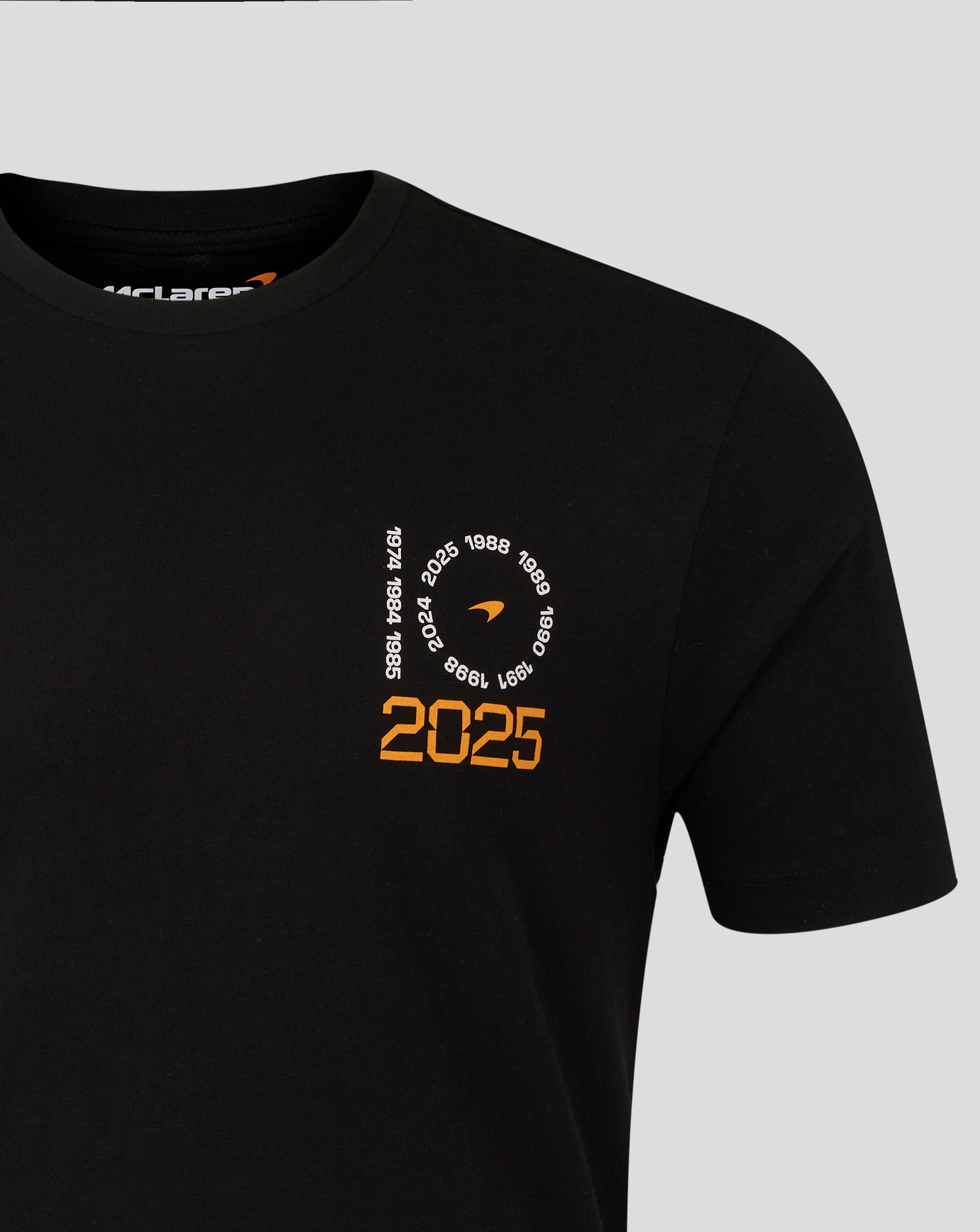 McLaren Formula 1 Team 2025 Constructors' 10 Times T-Shirt – Black