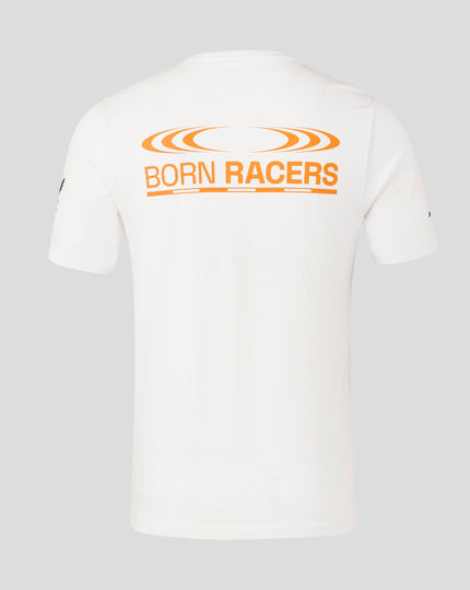 McLaren Formula 1 Team 2025 Constructors' Born Racers T-Shirt – White