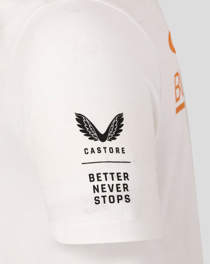 McLaren Formula 1 Team 2025 Constructors' Born Racers T-Shirt – White